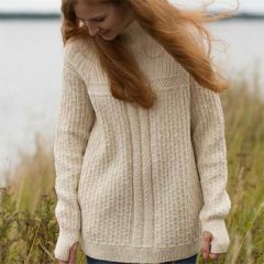 Pattern jumper with pockets
