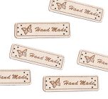 Handmade-merkit, beige, 5kpl