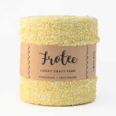 Lankava Frotee Loopy Craft Yarn-992 Light yellow melange