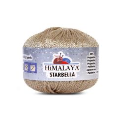 Himalaya Starbella -kimallelanka, 50 g metallinhohtoinen efektilanka