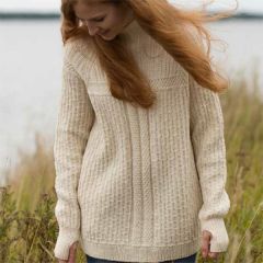 Pattern jumper with pockets