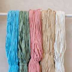 T-shirt yarn (cotton tricot), 5 kg assortment-29 Summer