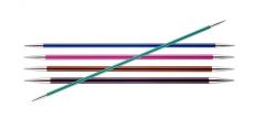 KnitPro Zing strumpstickor, 15 cm