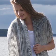 Weaving pattern frost scarf