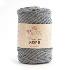 ReTwisst Macrame Rope 4 mm-06 Smoked