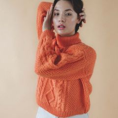 Palmikkoneuleohje, Nina