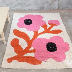 Free Pattern: Molla Mills Anemone rug