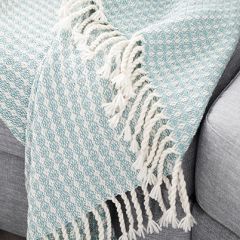 Free pattern mint blanket