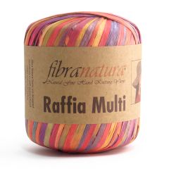 Fibra Natura Raffia Multi pappersgarn