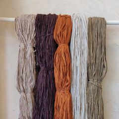 T-shirt yarn (cotton tricot), 5 kg assortment-30 Sahara