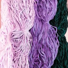 T-shirt yarn (cotton tricot), 5 kg assortment-25 Lilac 