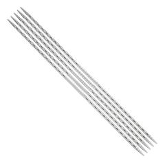 15 cm pitkillä addiNovel puikoilla pienten suljettujen neuleiden työstäminen käy sujuvasti.