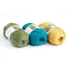 Hjertegarn Blend Bamboo blandgarn av bambu och bomull. 