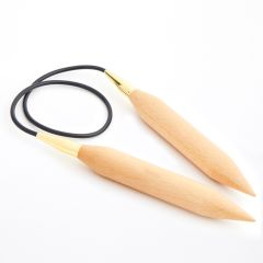 Knitpro puinen pyöröpuikko 20 mm