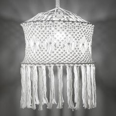 Free Pattern Macrame Lamp Shade