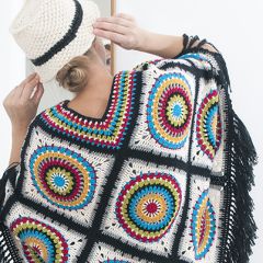 Ohje mandala poncho