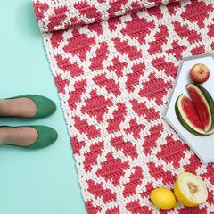 Molla Mills crochet Almada rug