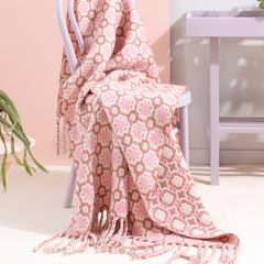 free pattern woven aurora blanket