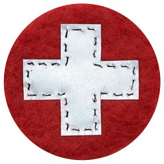 Huovutusohje huovutettu heijastinpinssi
