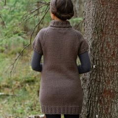 Gratis mönster: stickad Kaarna tunika