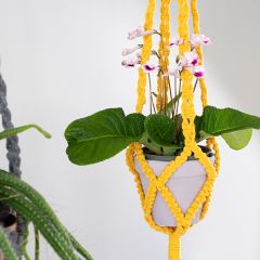 Ohje: Ketju-makrameeamppeli