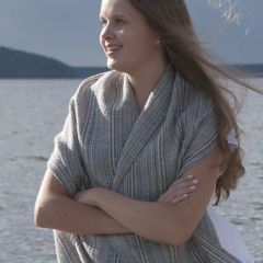 weaving pattern frozen scarf