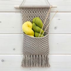Ohje: Makrameeseinätasku