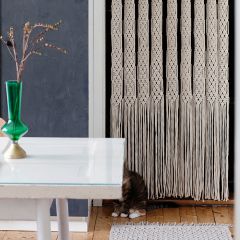 Free pattern: Matilda Macramé Door Curtain