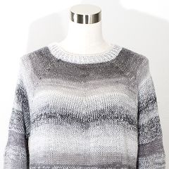 Neuleohje neulottu mohairpusero Angora Gold