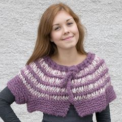 Neuleohje neulottu bolero Kanerva