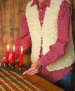 Neuleohje neulotut pampula liivit ja vauvanpeitto