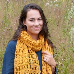 Ohje: Virkattu Saframi-huivi