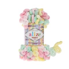 Alize Puffy Color, monivärinen