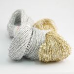 Sparkly and fluffy paper yarn 200 g