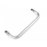 Metallinen laukunkehys, koko 25x10 cm, materiaali kevyttä alumiinia