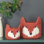 Suloiset eläinkorit virkataan Lankavan kierrätyspuuvillaisista ontelokuteista.