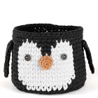 Suloiset eläinkorit virkataan Lankavan kierrätyspuuvillaisista ontelokuteista.