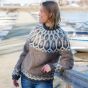 Vaalea luonnonruskea Tarvikepaketti: Kilpi-villapaita, vaalea luonnonruskea