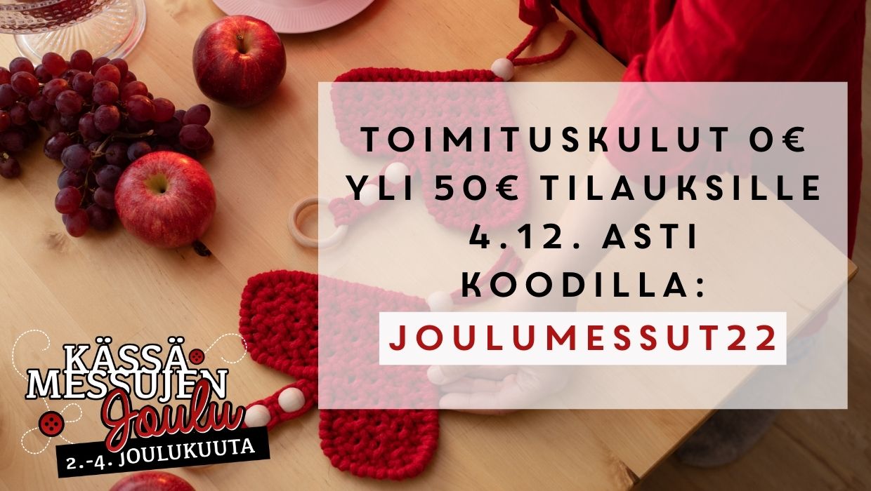 Kässämessujen Joulu 2.-4.12.2022 Kässämessujen Joulu 2.-4.12.2022